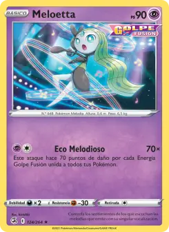 Meloetta, Golpe Fusión No. 124 Normal