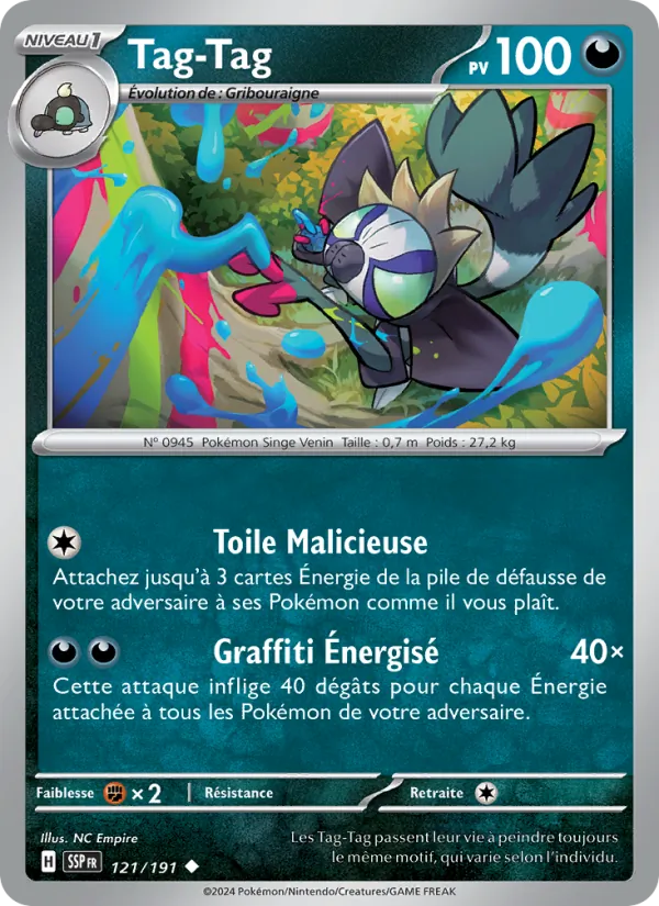 Tag-Tag, Étincelles Déferlantes Nº 121