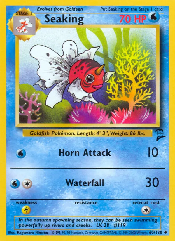 Seaking, Base Set 2 Nº 60