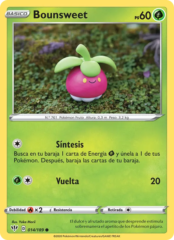 Bounsweet, Oscuridad Incandescente Nº 14