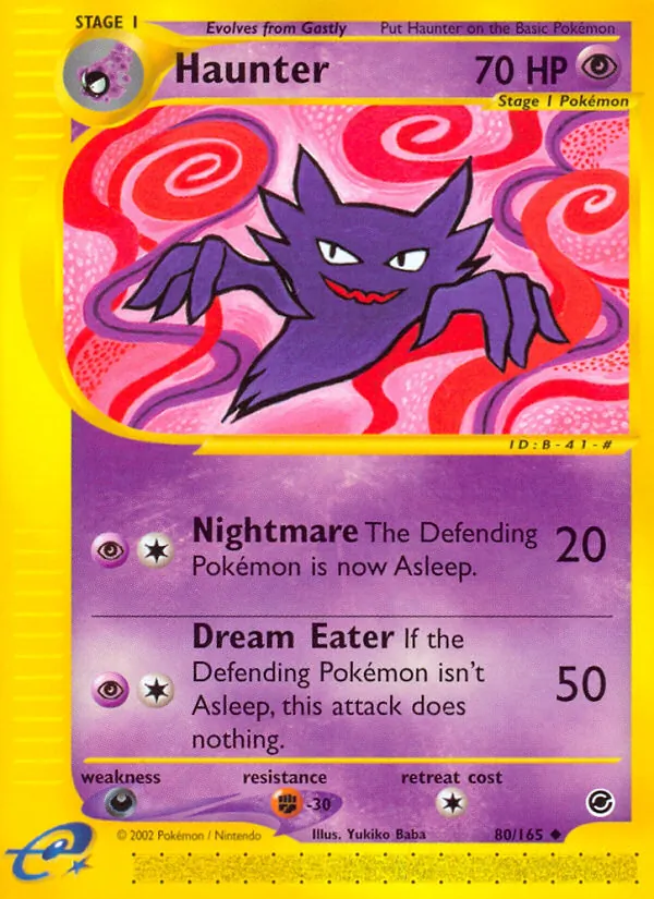 Haunter, Expedition Base Set Nº 80