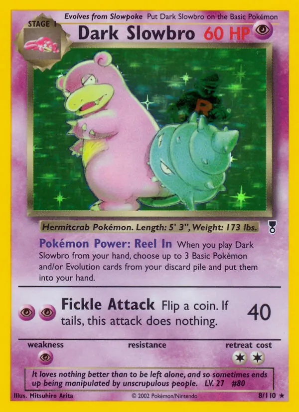 Dark Slowbro, Legendary Collection No. 8