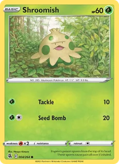 Shroomish, Fusion Strike No. 4