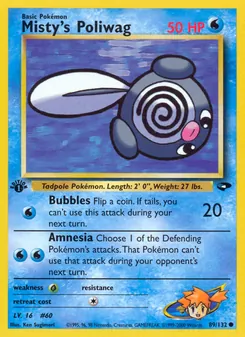 Misty's Poliwag, Gym Challenge Nº 89 Normal
