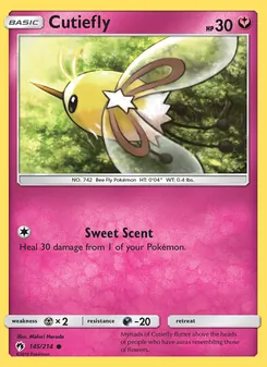 Cutiefly, Lost Thunder Nº 145 Normal
