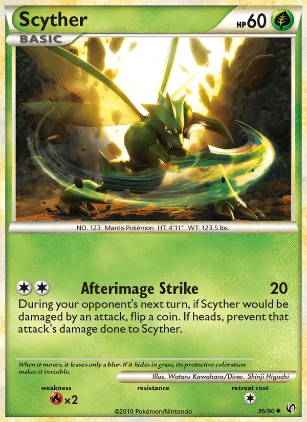 Scyther, Undaunted No. 36