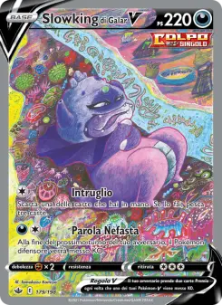 Slowking di Galar V, Regno Glaciale No. 179 Holo