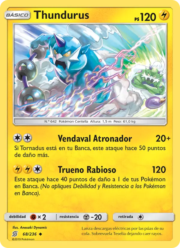 Thundurus, Mentes Unidas No. 68