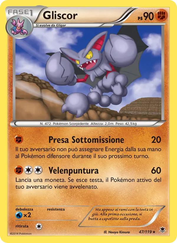 Gliscor, Forze Spettrali No. 47