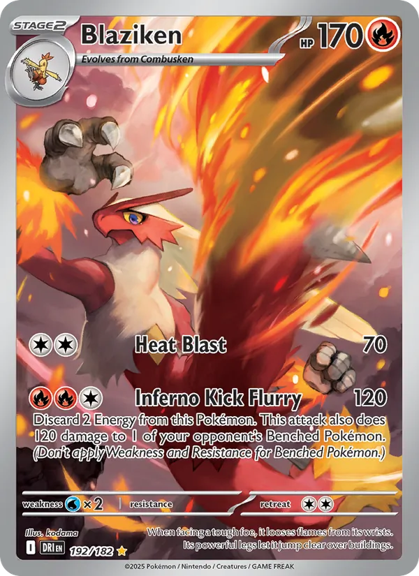 Blaziken, Destined Rivals Nº 192
