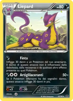 Liepard, Nuove Forze Nº 65 Normal