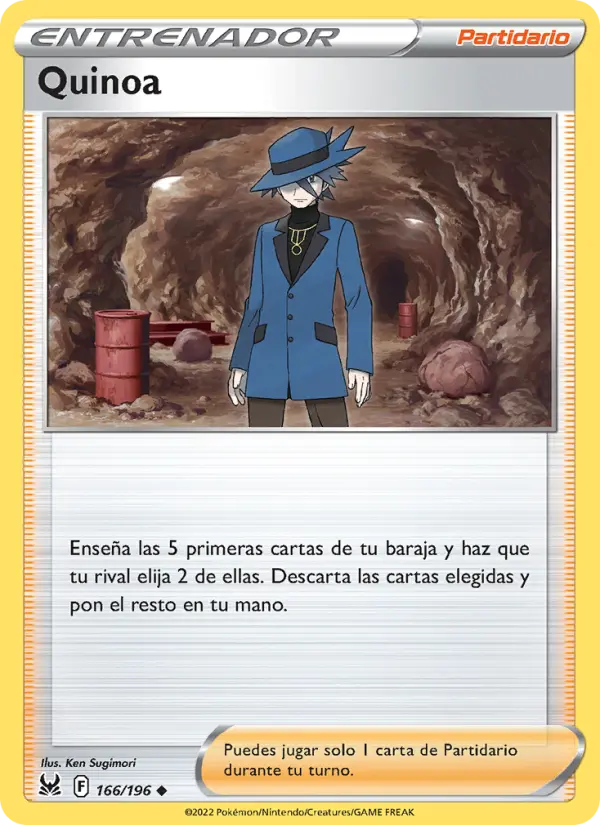 Quinoa, Origen Perdido Nº 166