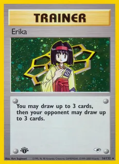 Erika, Gym Heroes Nº 16 Holo