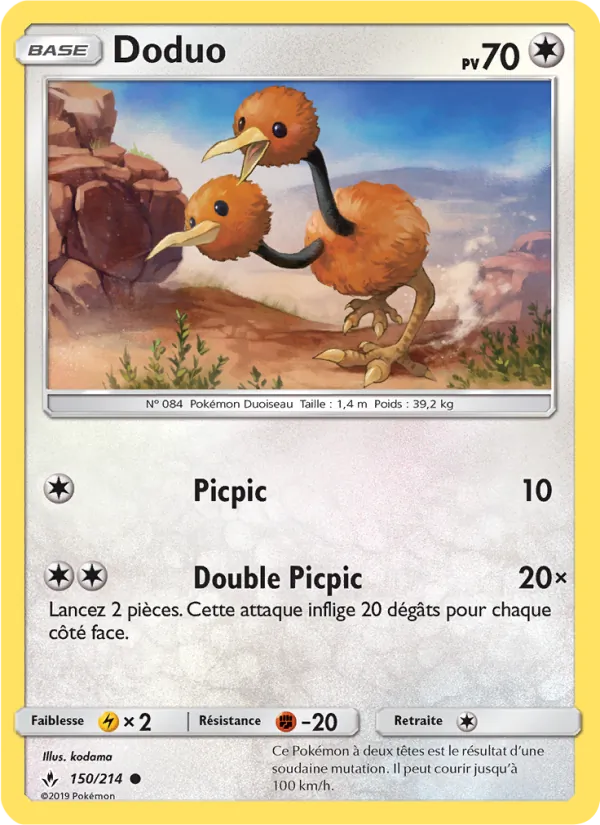 Doduo, Alliance Infaillible No. 150