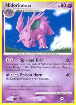 Nidorino, Secret Wonders No. 57 Normal