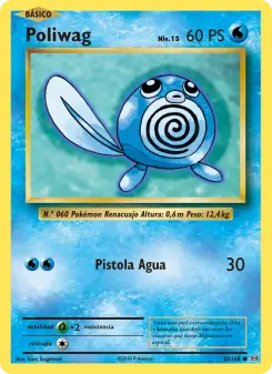 Poliwag, Evoluciones No. 23 Normal