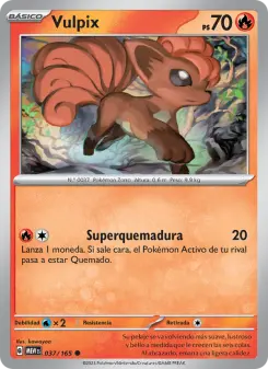 Vulpix, 151 No. 037 Normal
