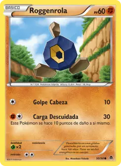 Roggenrola, Fuerzas Emergentes Nº 50 Normal