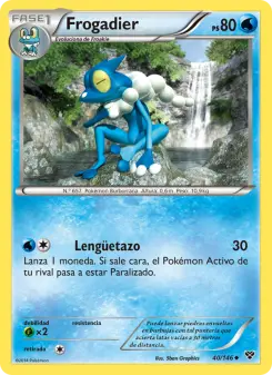 Frogadier, XY No. 40 Normal