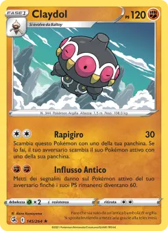 Claydol, Colpo Fusione No. 145 Normal