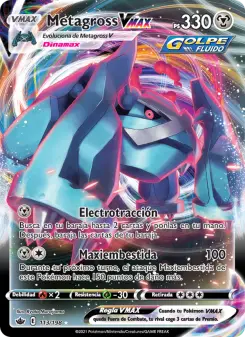 Metagross VMAX, Reinado Escalofriante No. 113 Holo