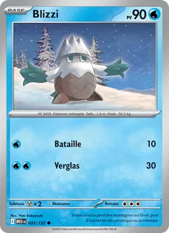 Blizzi, Méga-Évolution Nº 035 Normal