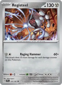 Registeel, Surging Sparks No. 125 Normal