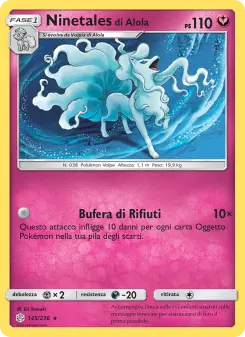 Ninetales di Alola, Eclissi Cosmica No. 145 Normal
