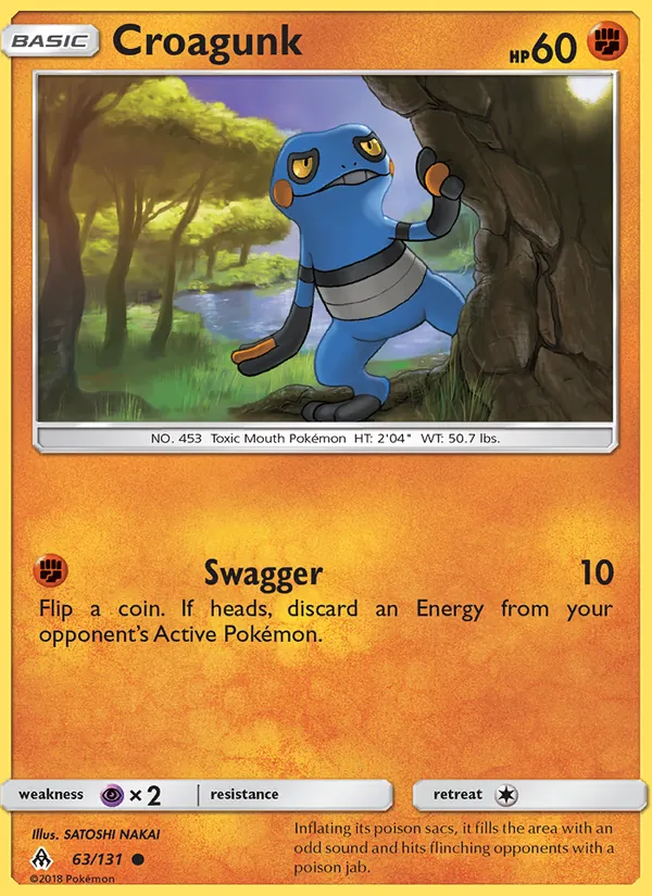 Croagunk, Forbidden Light No. 63