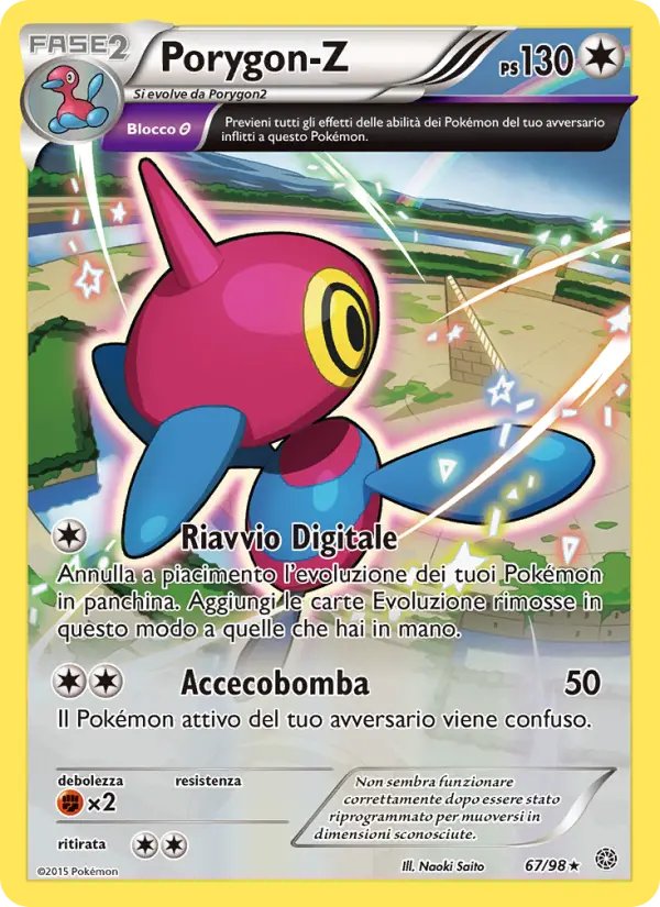 Porygon-Z, Antiche Origini No. 67