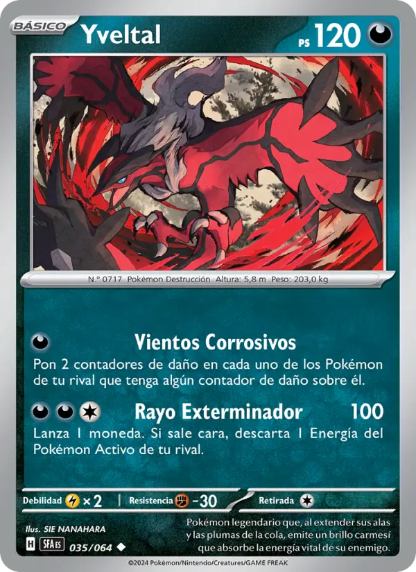 Yveltal, Fabula Sombría No. 035