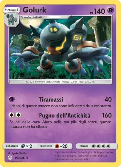 Golurk, Eclissi Cosmica No. 90 Normal