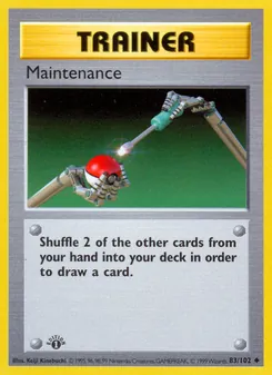 Maintenance, Base Set Nº 83 Normal