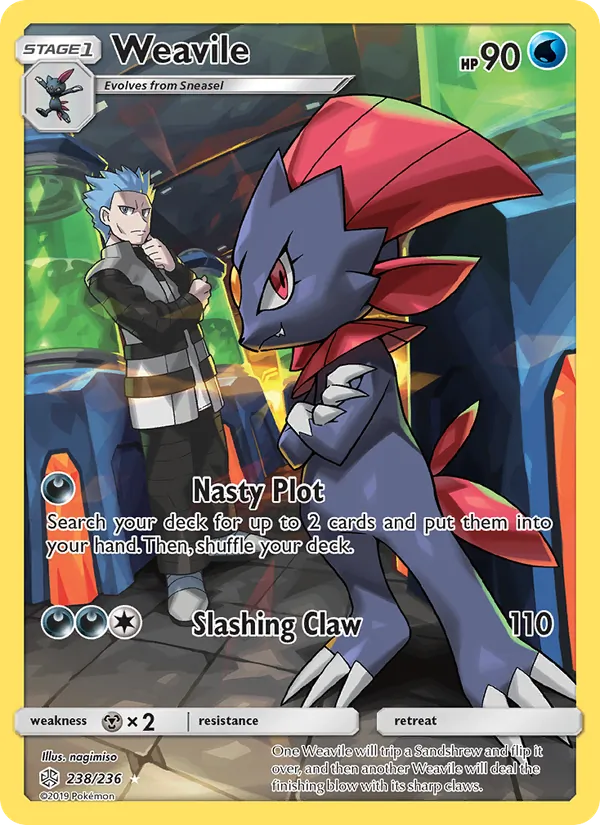 Weavile, Cosmic Eclipse No. 238
