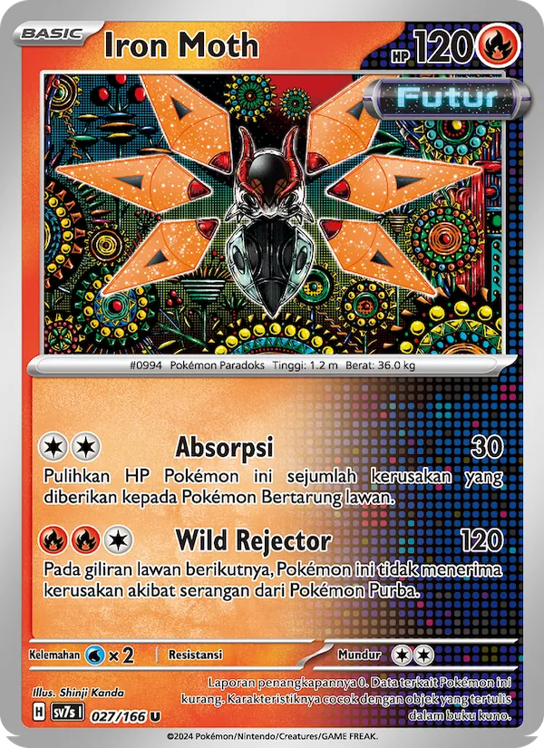 Iron Moth, Bimbingan Rasi No. 027