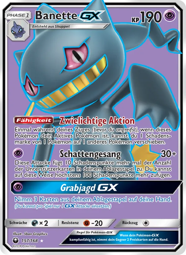 Banette GX, Sturm Am Firmament No. 157