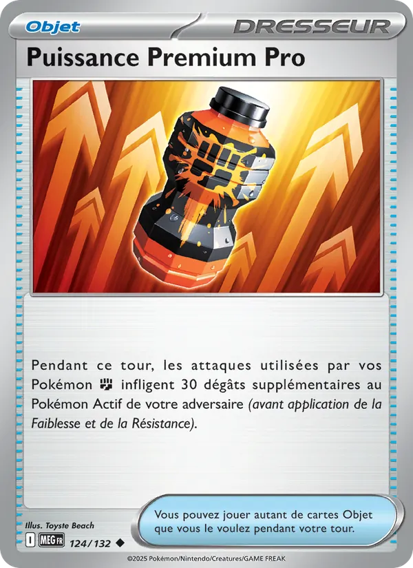 Puissance Premium Pro, Méga-Évolution Nº 124