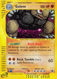 Golem, Expedition Base Set No. 14 Holo