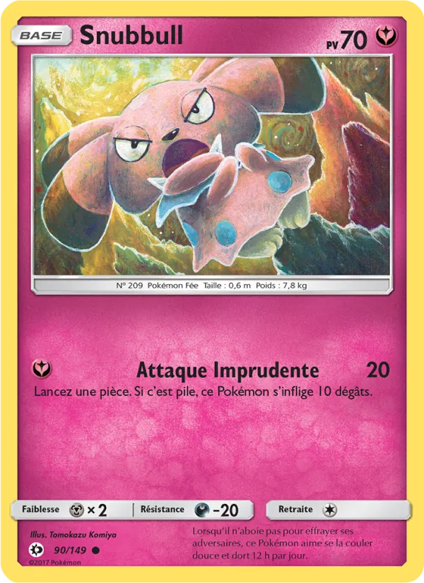Snubbull, Soleil et Lune Nº 90