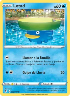 Lotad, Cielos Evolutivos No. 32 Normal