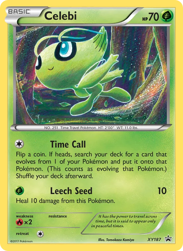 Celebi, XY Black Star Promos No. XY187