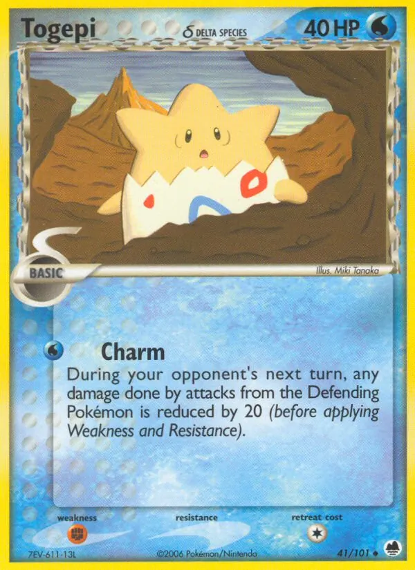 Togepi δ, Dragon Frontiers No. 41