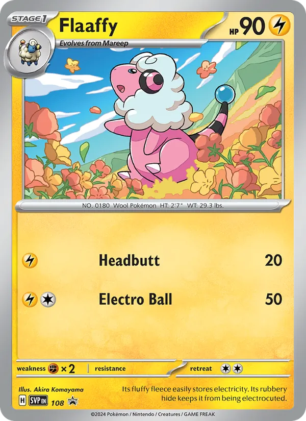 Flaaffy, SVP Black Star Promos No. 108