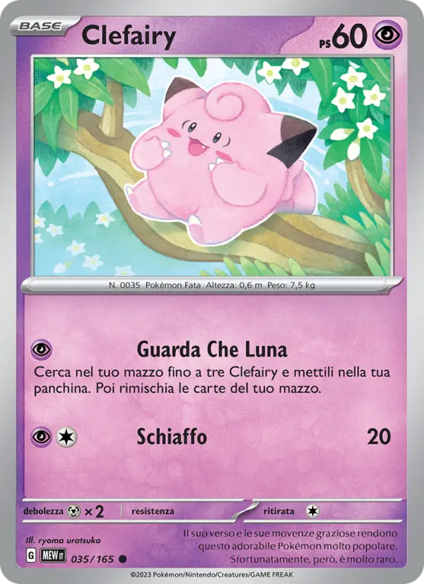 Clefairy, 151 Nº 035