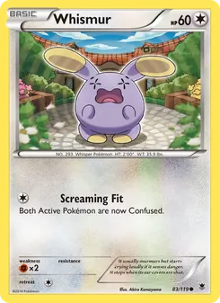 Whismur, Phantom Forces Nº 83 Normal