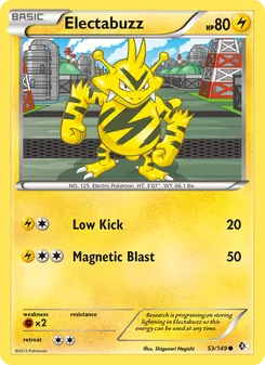Electabuzz, Boundaries Crossed Nº 53 Normal
