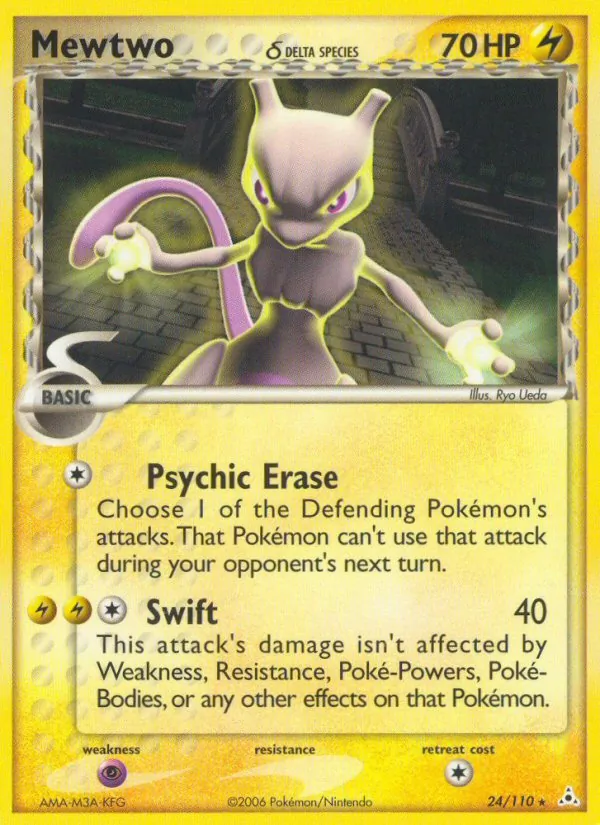Mewtwo δ, Holon Phantoms No. 24
