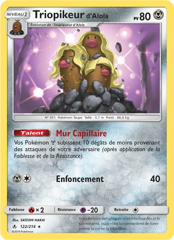 Triopikeur d’Alola, Alliance Infaillible Nº 122