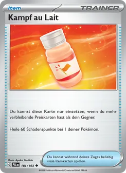 Kampf au Lait, Entwicklungen in Paldea Nº 181 Normal