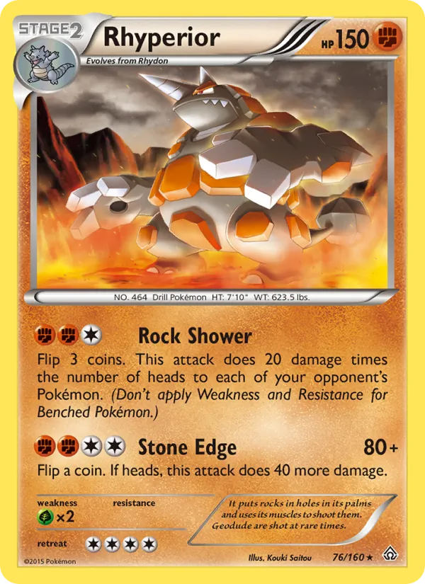 Rhyperior, Primal Clash No. 76